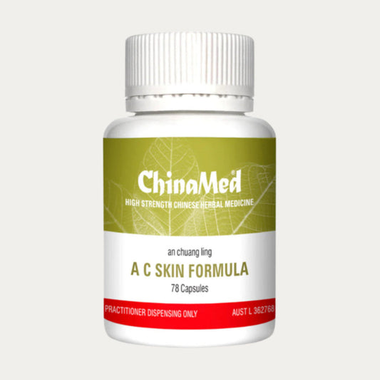 ChinaMed A C Skin Formula 78 Capsules