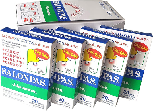 Salonpas Pain Relief Patch 20 pack